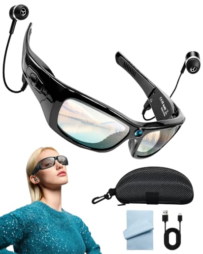 #Commissioniguadagnate<br>Occhiali Telecamera Smart Glasses 1080P Occhiali Action Camera
