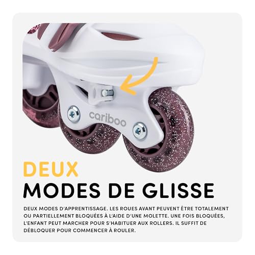 Rollers pour débutants cariboo avec patins à roulettes ajustables - 6