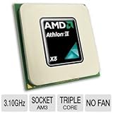  AMD Athlon II X3 445 (3x 3.10GHz) ADX445WFK32GM CPU Sockel AM2+ AM3 #30090