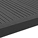 vidaXL 5X Decking Angle Trims Hardware Aluminum Building Materials Flooring Carpet L Profile Deck Edge Decking Corner Trim WPC Black