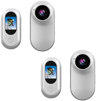 Action Camera, Ultra-Small, Action Camera, Mini, Body Camera, Video Recorder, Knywear, Handheld, Ultra-Small, Action Camera, Image Stabilization, Video Playback, Loop Recording, Back Clip Included, Wearable Camera, Action Cam