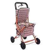 Versátil - Este es un producto tres-en-uno que se puede utilizar como un carrito de compras, un andador, con silla, un reposapiés para su vida diaria
