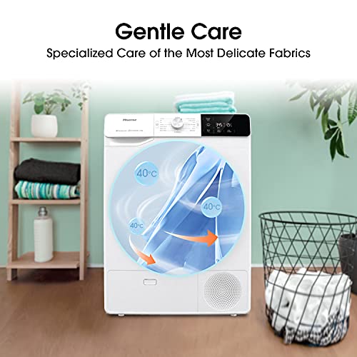 Hisense DCGE801 60cm Freestanding 8 KG Front Load Condenser Tumble