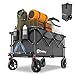 Sekey XXL Plus Bollerwagen Faltbar 200L 200KG Tragkraft, Faltbarer...