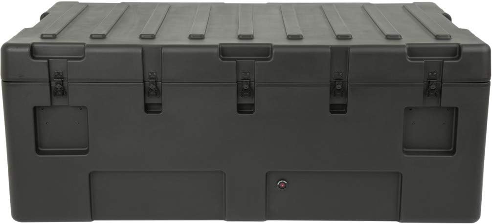 SKB Cases 3R5530-20B-E R-Series 5530-20 Waterproof Utility Case; LLDPE Polyethylene; Pressure Relief/Breather Valves; Resistant to Impact Damage, UV, Solvents, Corrosion, and Fungus