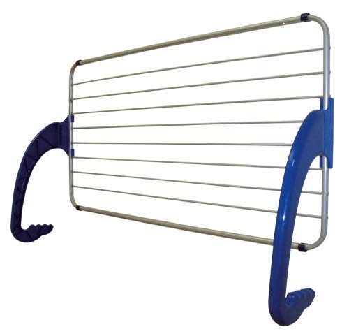 Betabernini Stendibiancheria da balcone in alluminio Giacinto per un asciugatura efficiente e duratura in ambienti esterni - 2