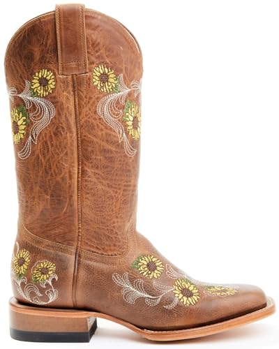 Shyanne Women's Josie Western Boot Broad Square Toe - Bswsp22l12