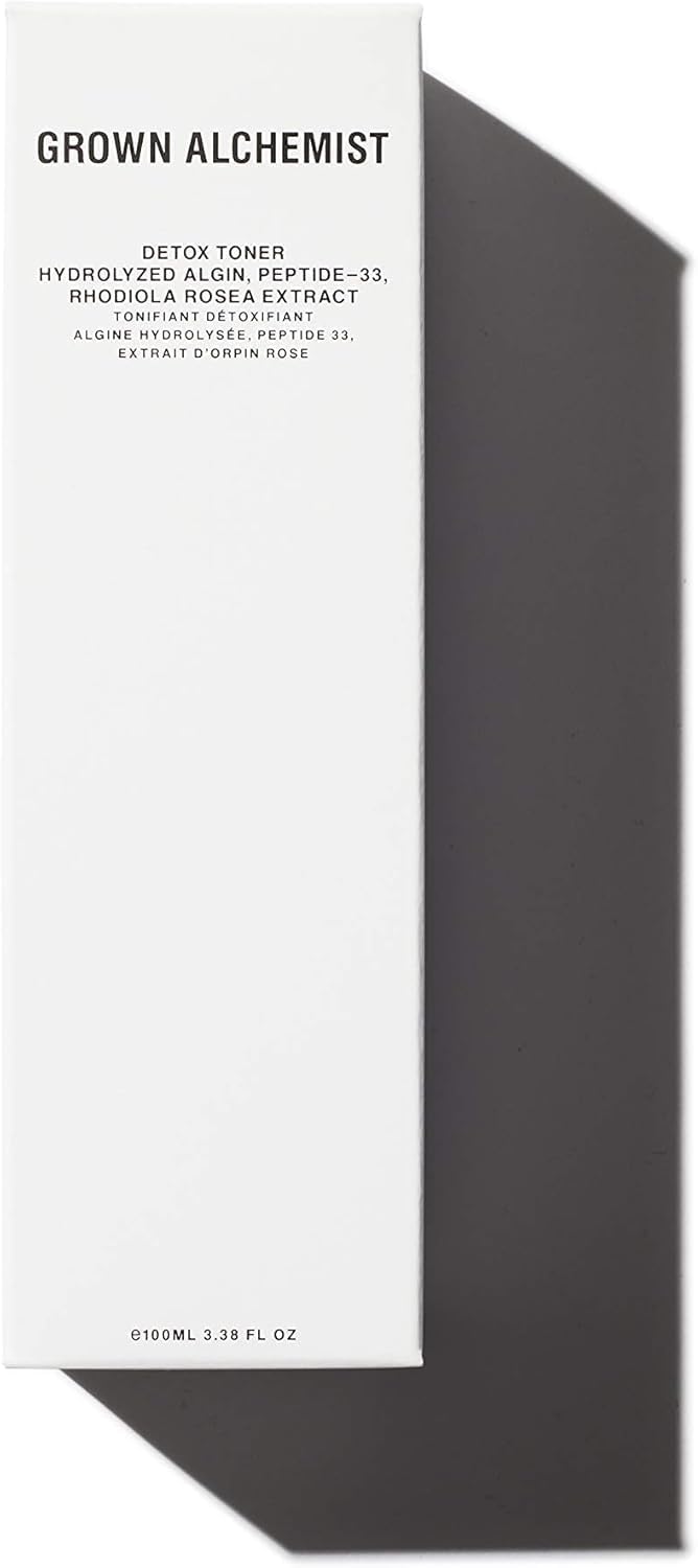 Grown Alchemist Detox Toner Mist, Remove Impurities with Skin Defense & Antioxidant Protection for Less Noticeable Fine Lines and Wrinkles, 3.38 Ounce