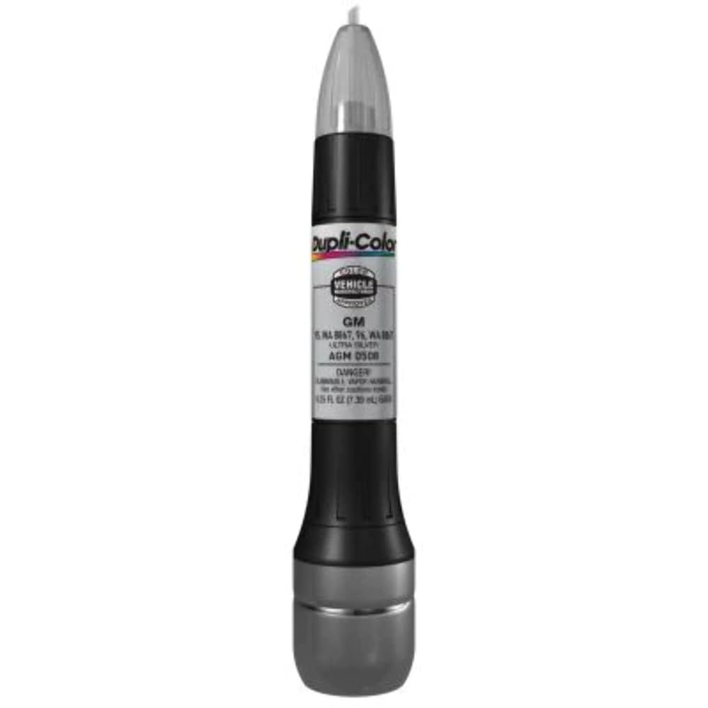 Dupli-Color AGM0508 Scratch Fix All-In-1 Exact-Match Automotive Touch-Up Paint – General Motors Ultra Silver – 0.25 oz. Paint Pen