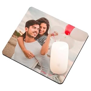 Genérico Alfombrilla para ratón Personalizada con Foto Texto Imagen Regalos con Foto
