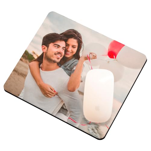 Genérico Alfombrilla para ratón Personalizada con Foto Texto Imagen Regalos con Foto