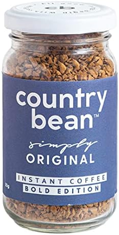 Country Bean Original (Non-flavoured) Instant Coffee Powder 50 G | 100% Arabica, Freeze-dried coffee | No Added Sugar | Makes 25 Cups
