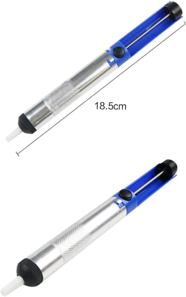 3pcs Solder Sucker Strong Suction for Tin Removal and Repair Manual Non-Slip Design for Electronic Desoldering and Maintenance