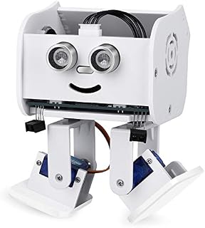 ELEGOO Penguin Bot Biped Robot Kit for Arduino Project with Assembling Tutorial, STEM Kit for Hobbyists, STEM Toys for Kids and Adults Version 2.0 White