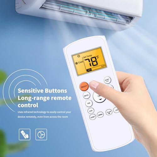 Télécommande de rechange RG57H2(B)/BGEFU1 pour ajuster l'air de votre chambre - 7