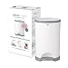 Dekor Mini Hands-Free Diaper Pail | Easiest to Use | Just Step – Drop – Done | Doesn’t Absorb Odors | 20 Second Bag Change | Most Economical Refill System | White
