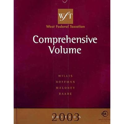 West Federal Taxation 2003
