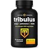 NutraChamps Tribulus Terrestris for Men, 2000mg Supplement Booster for Energy, Vitality, Stamina & Performance, Extra Strength Saponins, 90 Vegan Capsules