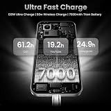 realme GT 8 Pro 5G-Smartphone 16+512 GB, 6,79-Zoll-Bildschirm, 120-Hz-Display, 120-W-SuperVOOC-Ladung, 7000-mAh-Akku, 300-MP-Kamera, Qualcomm Snapdragon 8 Elite Gen 5, IP69 - 7