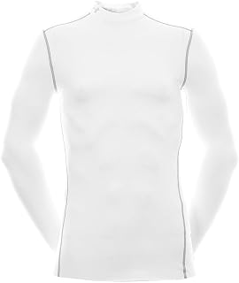 Men's ColdGear Armour Compression Mock Long Sleeve T-Shirt