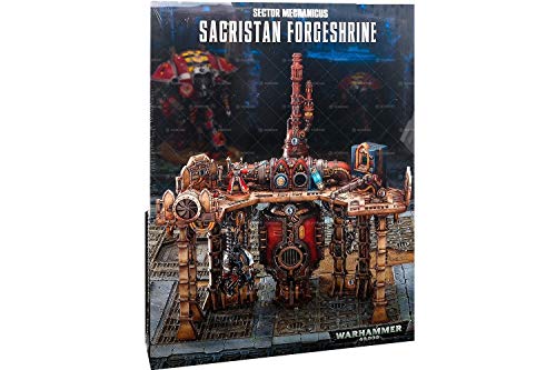 Games Workshop Warhammer 40k - Sector Mechanicus Sacristan Forgeshrine, Black, OneSize