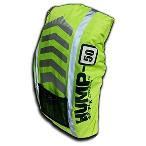 Respro Hi-Viz Hump Waterproof Rucsac Cover - Yellow/Orange, 50 Litres Cover