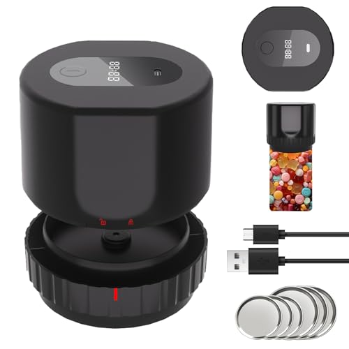 Electric Mason Jar Vacuum Sealer Kit for Wide Mouth and Regular Mouth Mason Jars,Mason Jar Vacuum Sealer for Canning Food,Food Saver,Food Storage