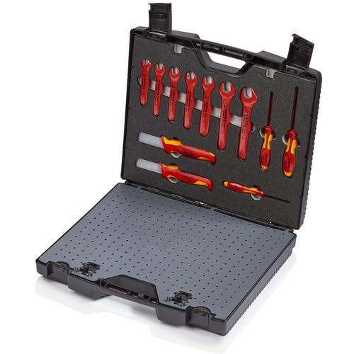 Amazon | KNIPEX クニペックス 26点組 絶縁工具セット 989912 | 工具