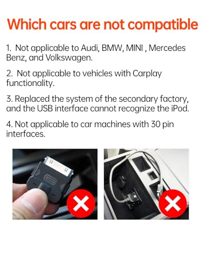 Image of USB Bluetooth 5.3 Car Adapter Compatible for Infiniti,Nissan,GMC,Chevy,Honda,Ford,Mazda Music Interface Connector