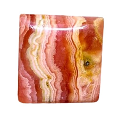 Rhodochrosite Carrée 24mm pour Bague DIY Élégante et Bijoux Fait Main