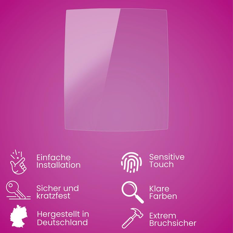 atFoliX Plastic Glass Protective Film compatible with Sigma Rox 11.0 Glass Protector, 9H Hybrid-Glass FX Screen Protector