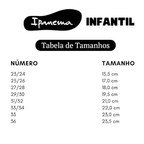 Chinelo de Dedo Ipanema Infantil Juvenil Menino