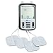 Professional & affordable FDA cleared, FSA eligible TENS Unit for drug free pain relief with 8 Electrotherapy modes - Treats tired, sore and aching muscles in your shoulders, back, legs, knees & more