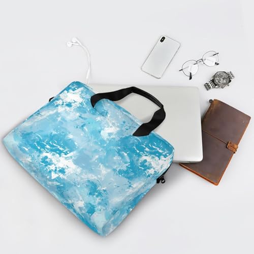 Maletín portátil para laptop 15.6 pulgadas azul claro miniatura 7