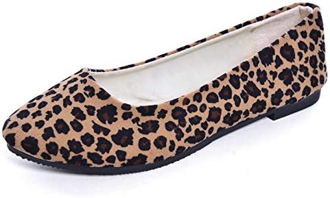leopard print flats amazon