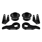 Supreme Suspensions - 3' Front + 1' Rear Lit Kit for 2003-2010 Hummer H2 4WD High-Strength Steel Full Suspension Lift Kit with Front Shock Mount Extenders - Mystery Box Included with Purchase