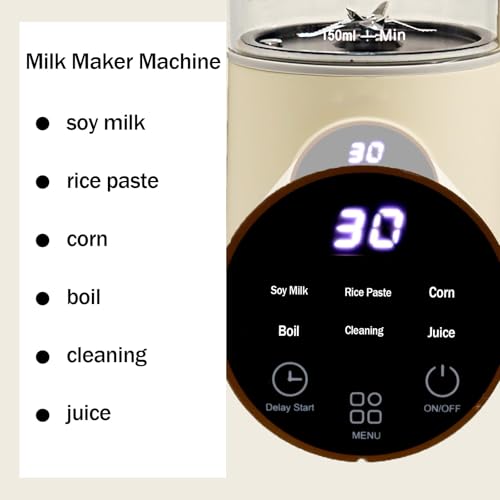 Machine à lait de soja avec programmation 24h et nettoyage automatique - 7