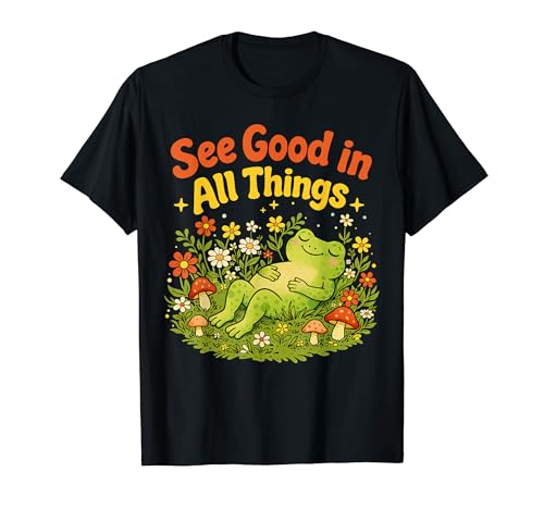 See Good in All Things �L���[�g �t���[���� �J�G�� �|�W�e�B�u ���p T�V���c
