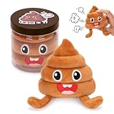 APLANDUS Farting Poop Plush Toy – Hilarious Fart Sound Toy with 6 Funny Sounds Noises, Soft Poop Toy for Adults Pets, Gag Gifts, Pranks, Office & Party Decor