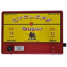Cyclops Super Battery - 12 Joule Fence Charger - Battery 12V Powered
