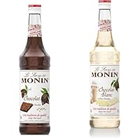 Monin Syrup Chocolate & White Chocolate