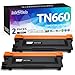 INK E-SALE Compatible Brother High Yield TN630 TN660 Toner Cartridge Black for Brother MFC-L2700DW HL-L2340DW HL-L2300D HL-L2380DW DCP-L2540DW DCP-L2520DW MFC-L2740DW MFC-L2720DW Printer (2-Pack)
