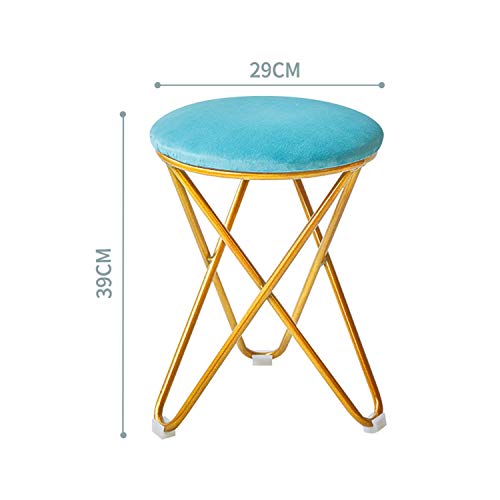 Tabouret de maquillage moderne 29x39cm pour coiffeuse de chambre