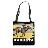 Robusta Horse Gear, Horse Racing, Santa Anita, Del Mar Horse Tote Bag