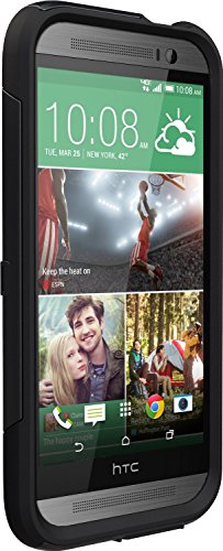 OTTERBOX COMMUTER SERIES for HTC One M8 - Retail Packaging - Black