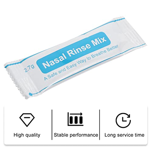FOMIYES 2 Caixas/80Pcs Pacotes De Solução Salina Natural Pacotes De Recarga De Seios Nasais Para De