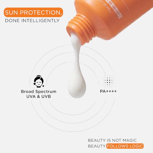 Image of SKINQ Sun Protect Ultra Light Gel Sunscreen SPF 50+ PA++++ with Vitamin C | In-Vivo Tested | Zero White Cast | Lightweight, Non-Greasy | For Dry & Sensitive Skin | Dermat Formulated | 10ml