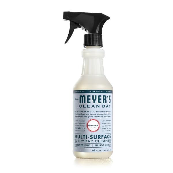 Image of Mrs. MEYER'S CLEAN DAY Multi-Surface Cleaner 4 Pack Variety Pack, Iowa Pine, Peppermint, Snow Drop, Gingerbread, 16 Fl Oz Each, 1 CT