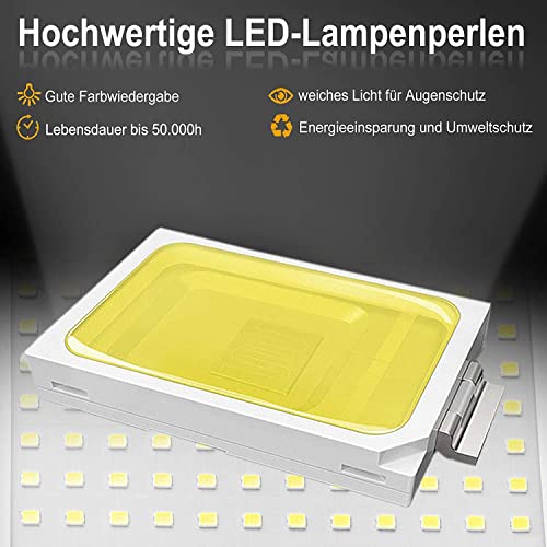 Baustrahler Uisebrt LED 200W Kaltweiß mit Standgestell