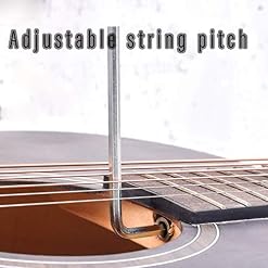 DYB Guitare Acoustique épicéa Accordeur en métal Cordes en Laiton Kit de démarrage pour débutant de Sac à Dos de Guitare… - Les Beatles, Paul McCartney, John Lennon, RIngo Starr, George Harrison DYB Guitare Acoustique épicéa Accordeur en métal Cordes en Laiton Kit de démarrage pour débutant de Sac à Dos de Guitare… – Image 5
